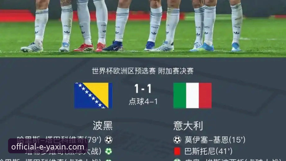 意大利连续三届无缘世界杯！亚新体育平台点球大战深度评测：波黑4-1淘汰四星蓝衣军团